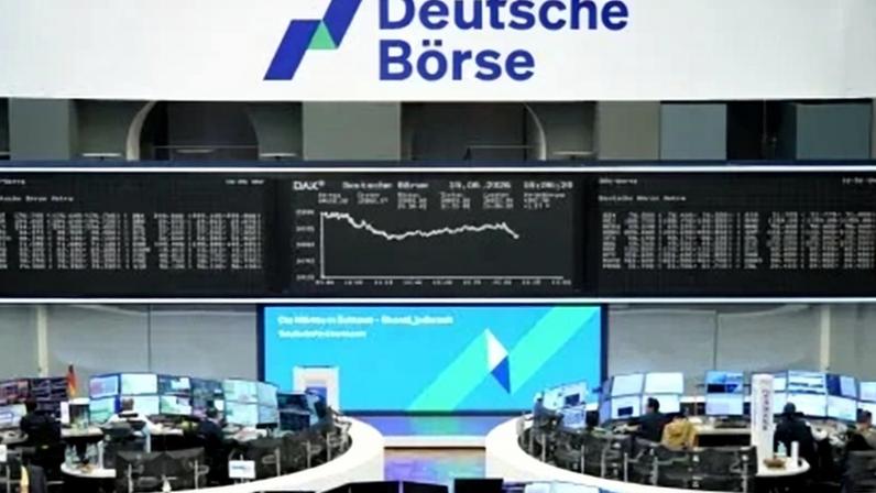 Bolsa de Frankfurt em 15 de junho de 2026