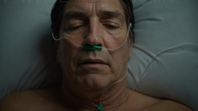 Bolsonaro desmaiado em hospital em Dark Horse - Metrópoles