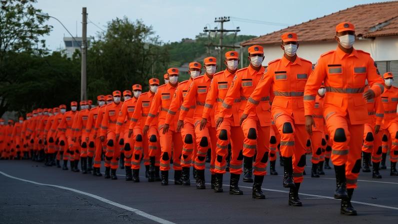 Inscrições para o concurso Bombeiros MG foram prorrogadas para soldado e oficial (Foto: Cristiano Machado/Agência Minas)