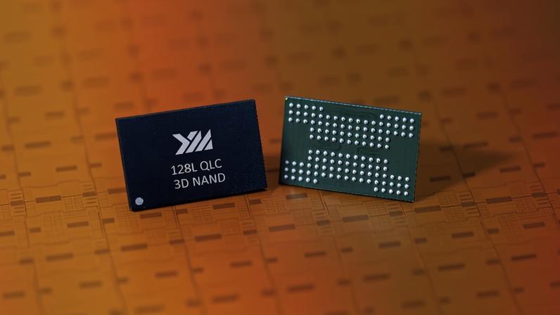 Créditos: YMTC NAND chip
