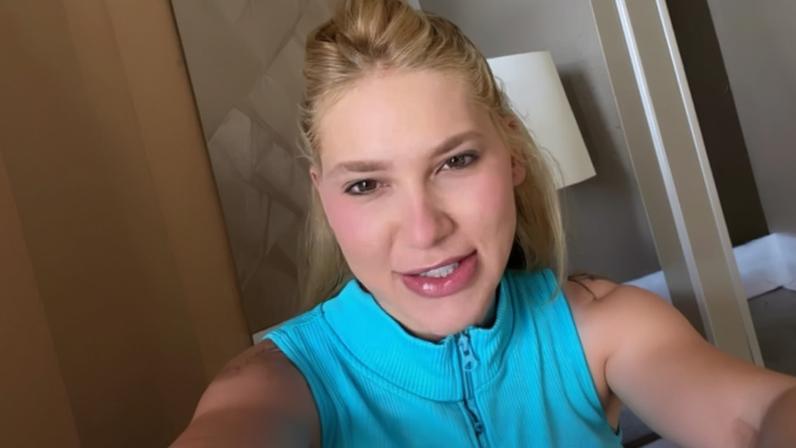 Virginia diz "Bora viver" após receber flores e recado de Vini Jr.