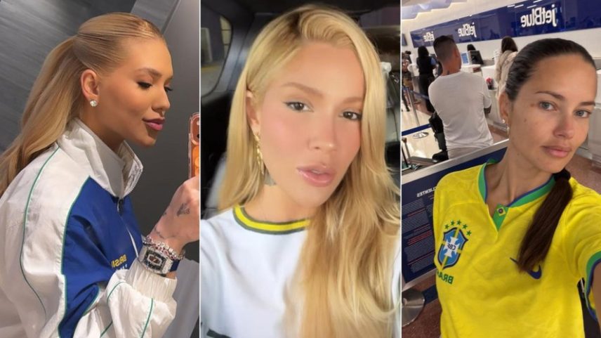 Os looks das famosas para acompanhar a abertura da Copa do Mundo — Foto: Reprodução/Instagram