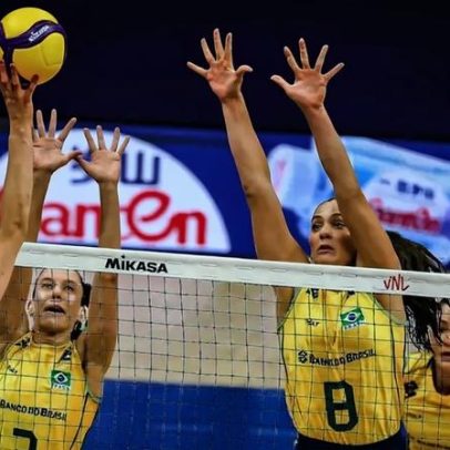 Ao vivo: Brasil encara República Dominicana pela Liga das Nações de vôlei