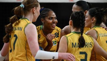 Brasil vence a China e segue invicto na Liga das Nações de vôlei