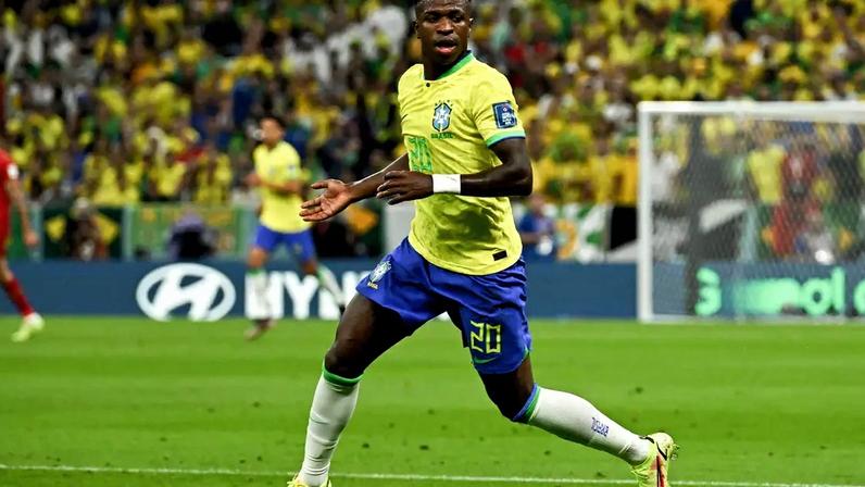 Vinicius Jr é um dos destaques do Brasil para o jogo contra o Egito. Veja odds para apostar