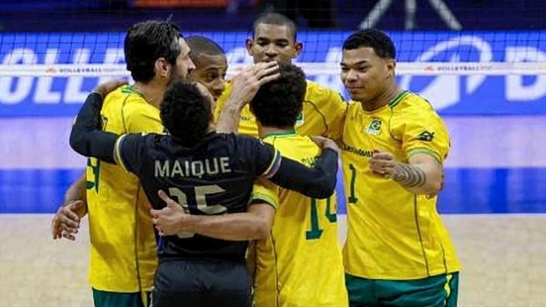 Brasil estreou contra o Irã na Liga das Nações de Vôlei Masculino