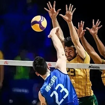 Brasil perde para a Itália na 2ª semana da VNL masculina