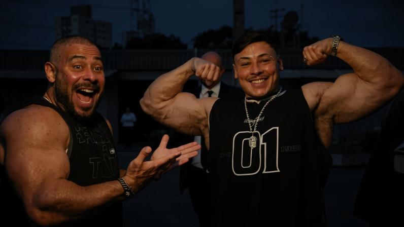 Leo Stronda e Gabriel Ganley: homenagem nas redes sociais