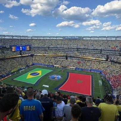 Estreia da seleção na Copa tem público 8% menor que 2022