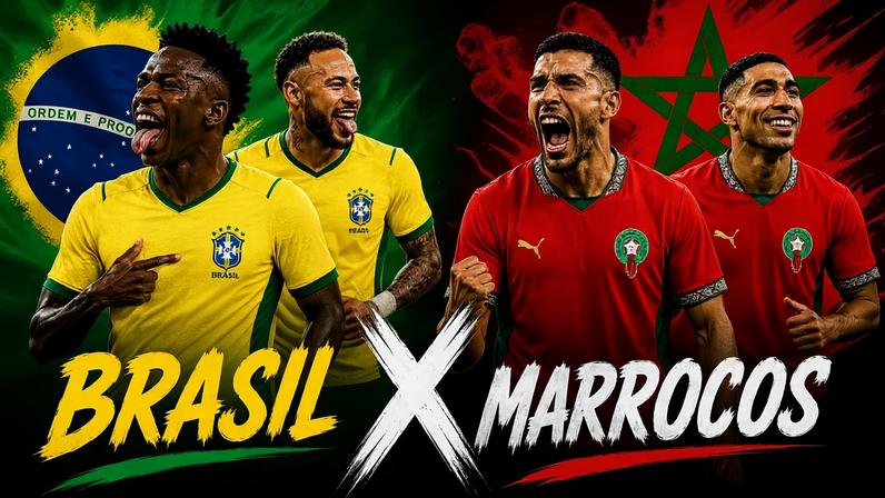 Brasil x Marrocos ao vivo: onde assistir online