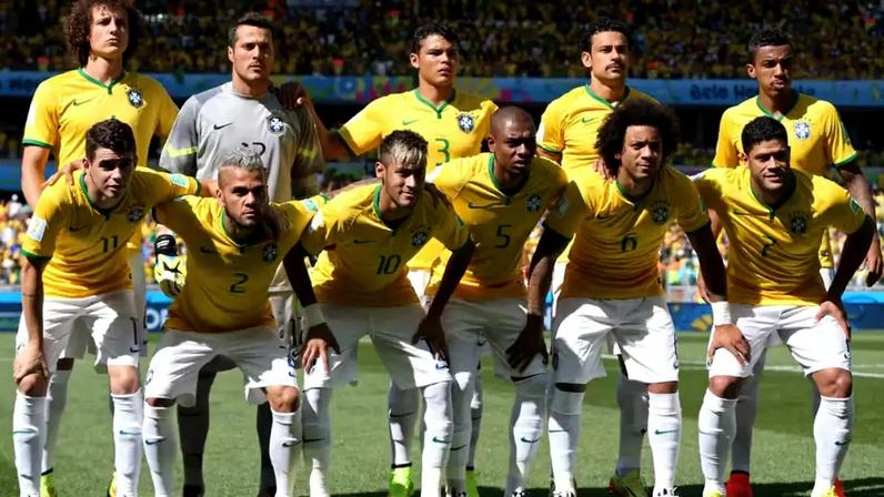 Brasil e Chile pelas oitavas de final da Copa do Mundo de 2014.