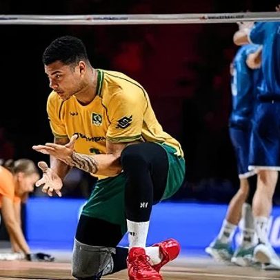 Brasil sofre terceira derrota consecutiva na VNL diante da Eslovênia