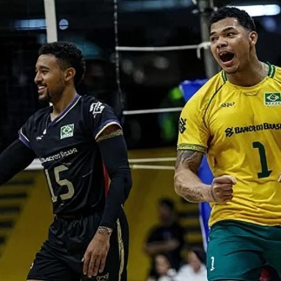 Brasil vence Irã na VNL em Brasília e estreia com triunfo