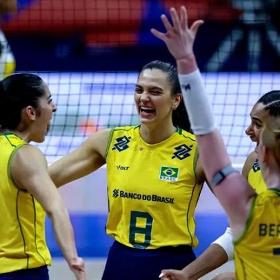 Brasil vence Bélgica na VNL: destaques da vitória brasileira