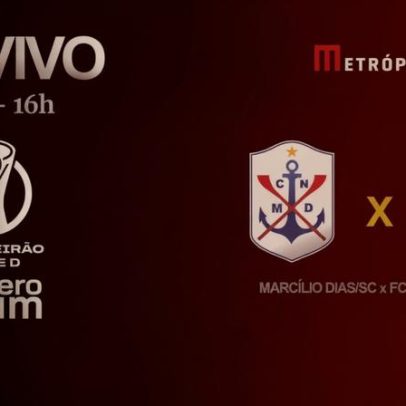 Série D: Metrópoles transmite Marcílio Dias-SC x FC Cascavel-PR