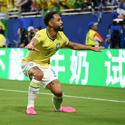 Cunha faz terceiro gol na Copa após assistência de Bruno Guimarães