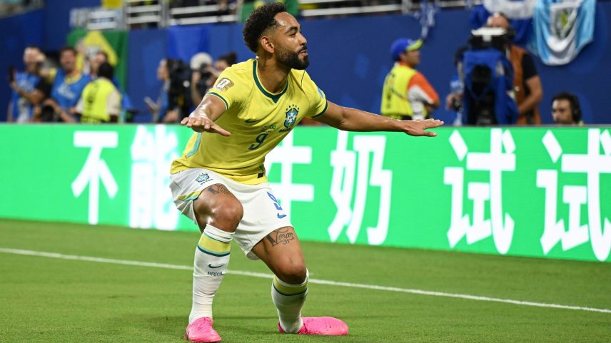 Após jogadaça do Bruno Guimarães, Cunha faz seu terceiro gol na Copa