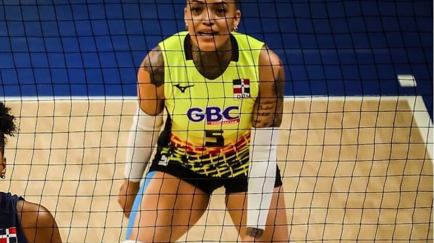 Brenda Castillo, líbero da República Dominicana (Foto: Volleyball World)