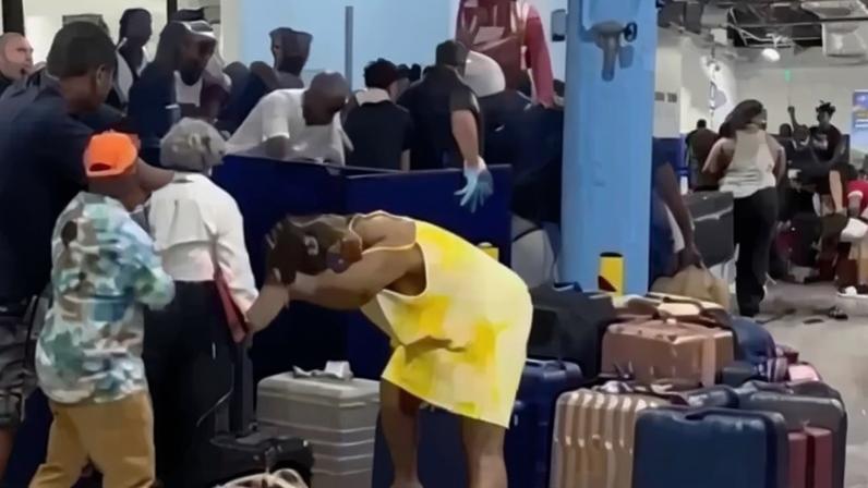 Briga generalizada em alfândega para entrar em cruzeiro nos EUA - Metrópoles