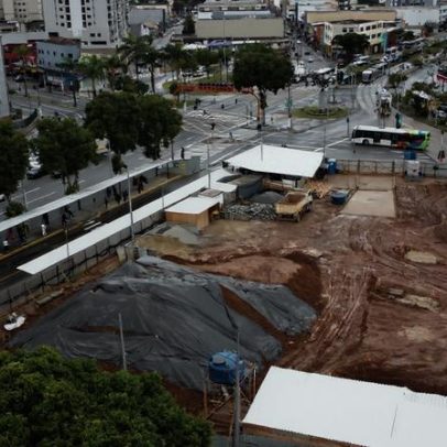 Atrasos na obra do BRT do ABC afetam vantagem de Tarcísio