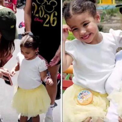 Bruna Biancardi leva as filhas à Disney em Orlando na véspera da Copa