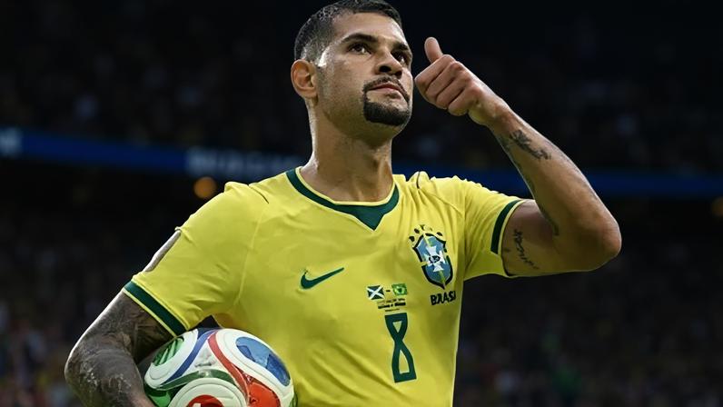Bruno Guimarães se destacou com duas assistências em Brasil x Escócia