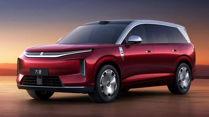 BYD Great Tang é o maior e mais luxo membro da família Dynasty — Foto: Divulgação
