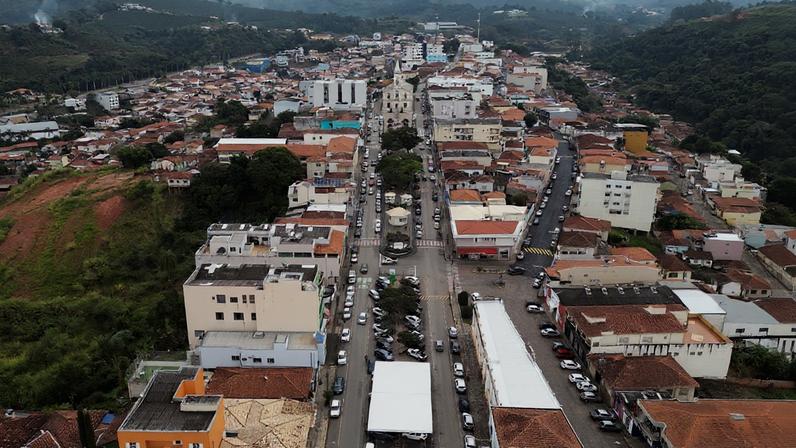 Cabo Verde, cidade no Sul de Minas, tem cerca de 11,4 mil habitantes — Foto: Wagner Silva/EPTV