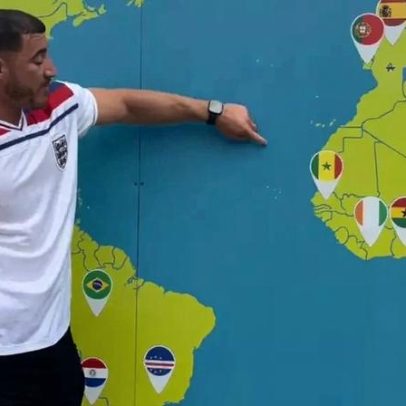 FIFA confunde Cabo Verde com cidade mineira em mapa oficial