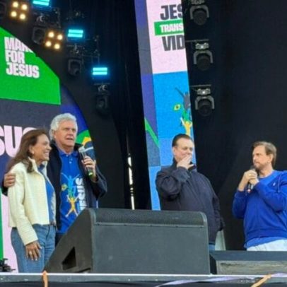 Caiado diz que Lula é incompatível com o povo por não comparecer à marcha