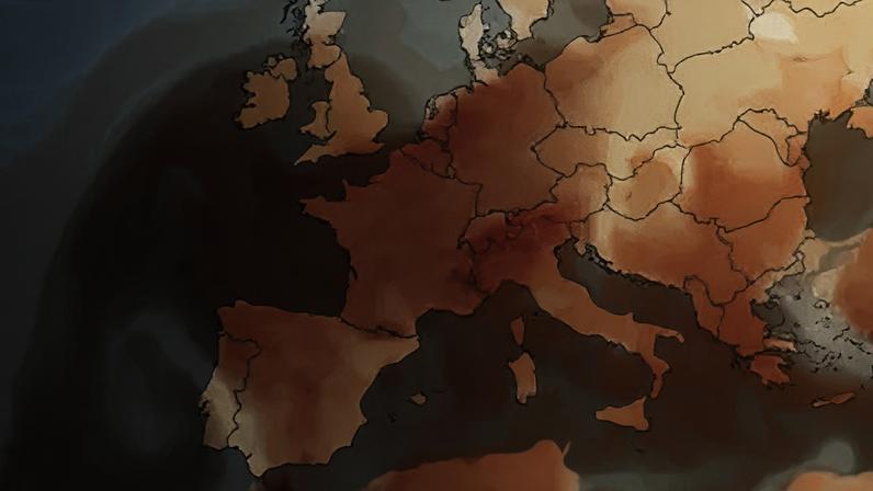 Bloqueio ômega tem provocado intensas ondas de calor na Europa