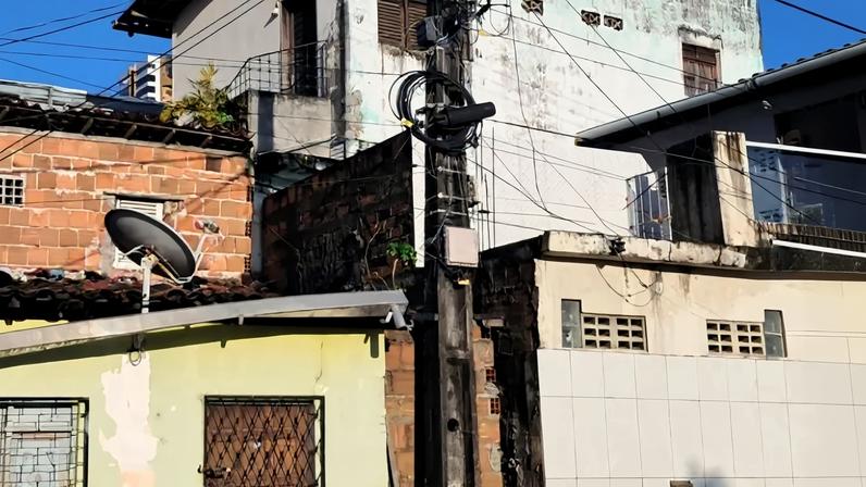 Câmeras de segurança eram utilizadas