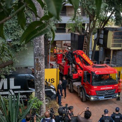 Corpo de operário em obra da Lotus levou 5h para ser retirado