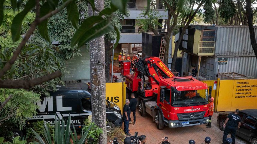 Corpo de operário morto em obra da Lotus levou 5h para ser retirado