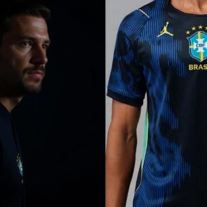 Sistema de proteção da camiseta da seleção brasileira viraliza em loja