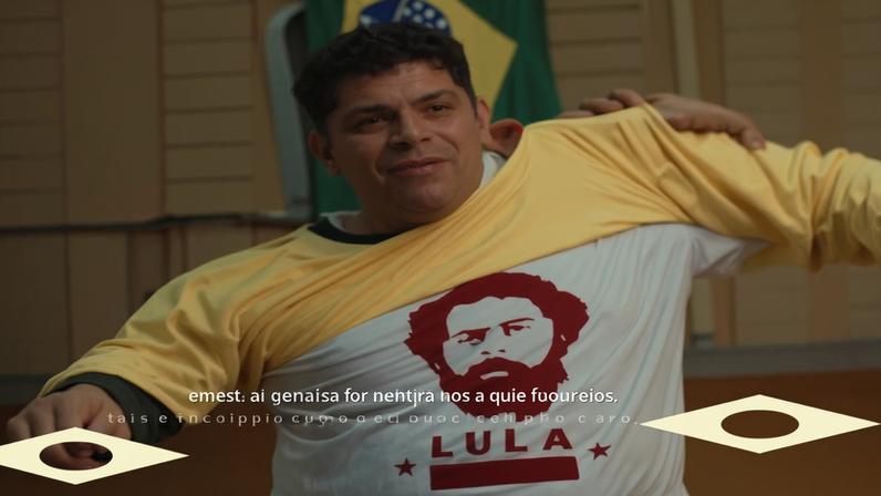 imagem colorida de PT lança jingle para a Copa do Mundo com slogan "Lula joga pelo Brasil"