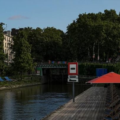 Paris antecipa abertura de canal para banhistas durante verão e onda de calor
