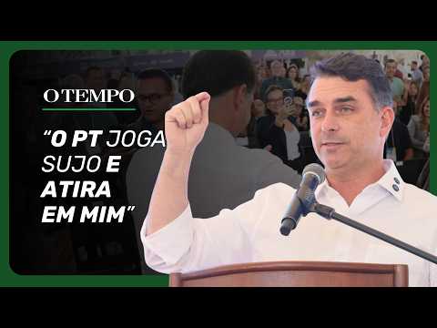 Flávio Bolsonaro (PL) cumpre agenda em Minas Gerais