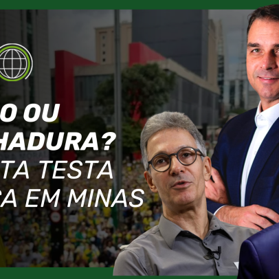 Encontro de Flávio Bolsonaro, Zema e Caiado em Minas agita 2026