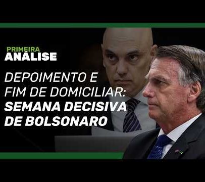 Bolsonaro presta depoimento sobre arma e aguarda decisão sobre prisão domiciliar