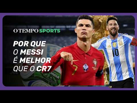 Bancada de O Tempo Sports discute quem é melho: CR7 ou Messi