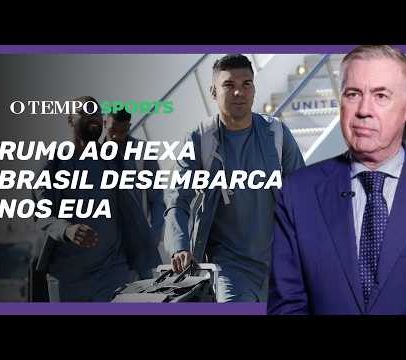 Brasil chega aos EUA em busca do hexacampeonato
