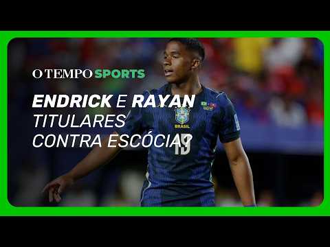 Ataque do Brasil tem provável desfalque de Raphinha, o que abre espaço para garoto Endrick ser titular