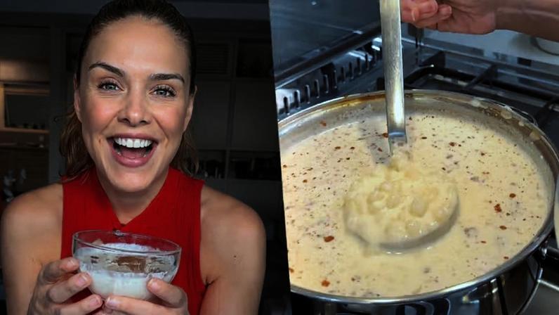 Canjica da Paloma Bernardi: receita junina prática e deliciosa — Foto: Arquivo Pessoal