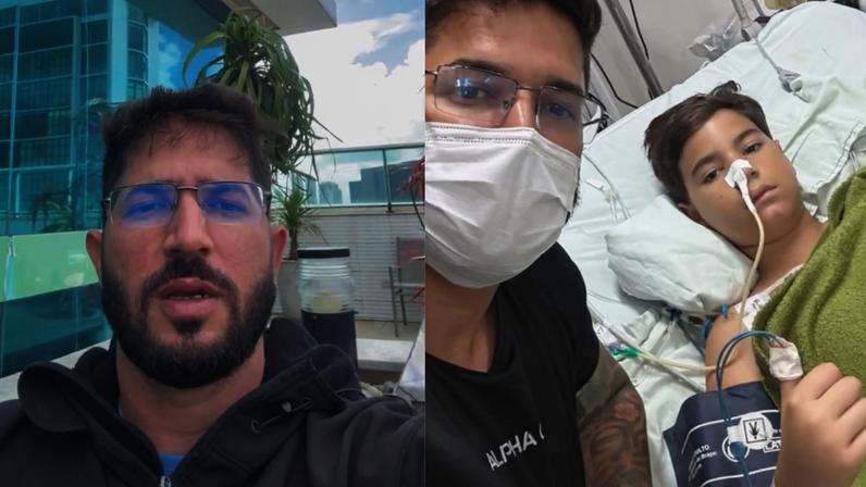 Pai de menino que perdeu a perna após ataque de tubarão fala sobre recuperação do filho