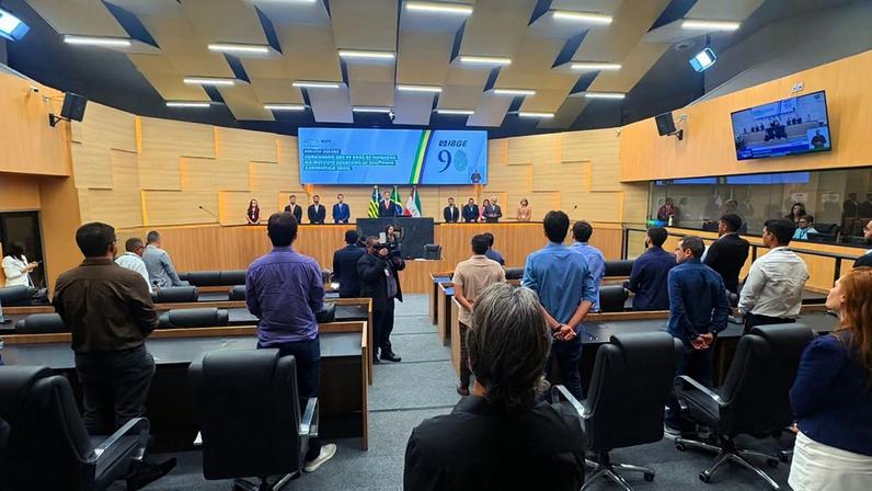 Homenagem ocorreu com a presença de servidores e representantes públicos - Foto: SDI SES