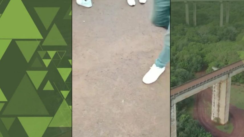 Maria Eduarda Rodrigues de Freitas, de 21 anos, morreu após ser arremessada a cerca de 40 metros da Ponte do Esqueleto, entre Limeira e Cordeirópolis. Seis pessoas foram presas. — Foto: Reprodução/EPTV