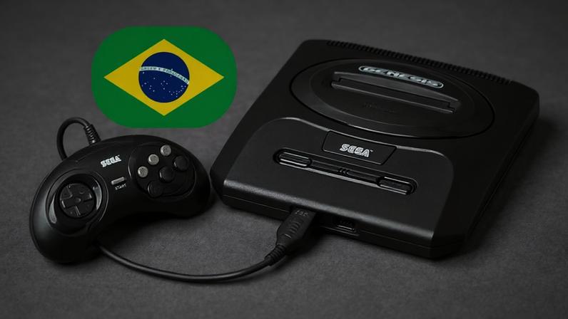 Mega Drive fez sucesso no Brasil nos anos 90 e 2000 com títulos nacionais — Foto: Reprodução/ Luã Souza