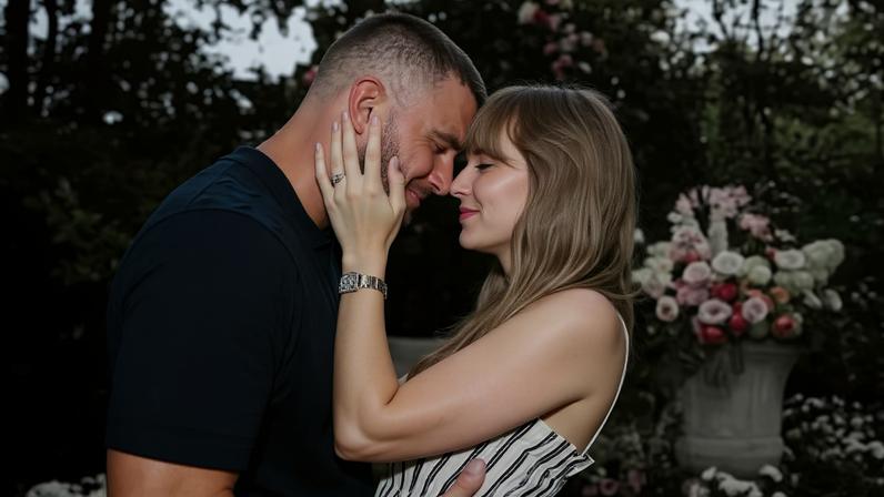 Travis Kelce e Taylor Swift — Foto: Reprodução/Instagram