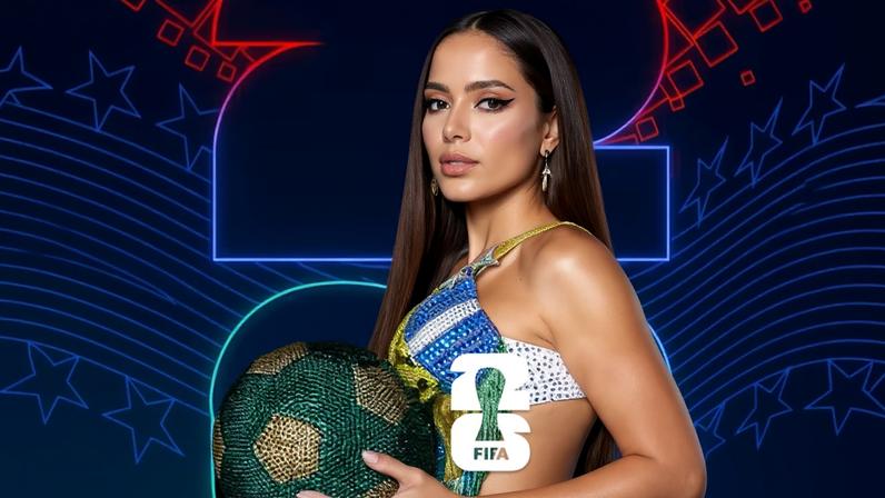 Anitta será uma das atrações na festa de abertura da Copa do Mundo em Los Angeles — Foto: Twitter/Fifa